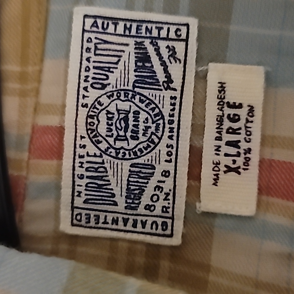 Lucky Brand XL men's shirt